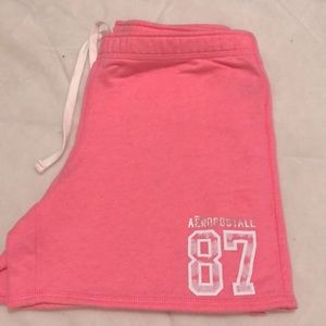 Aeropostale Pink Sweat Shorts